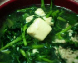 清淡西洋豆腐菜汤