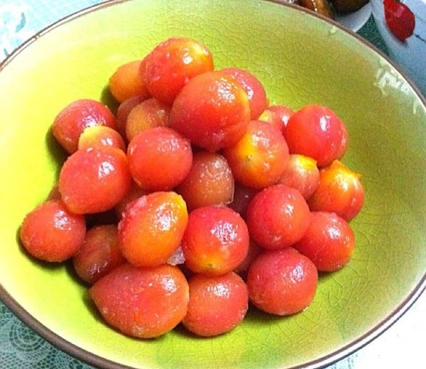 香梨玫瑰蜜汁小番茄