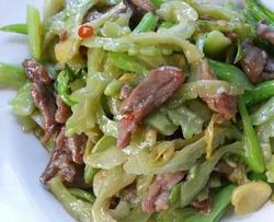 苦瓜炒肉