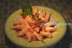 鲜椒盐水虾