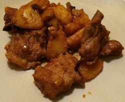 土豆炖排骨