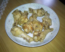 盐焗鸡腿
