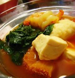 四色韩式海鲜锅