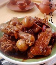 面筋烧鸡块