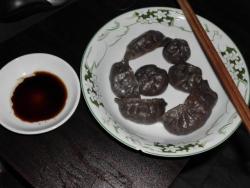 紫米黑芝麻紅黃豆薏仁豆渣素餃子