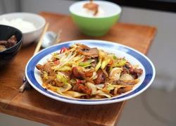蒜苗盐煎肉