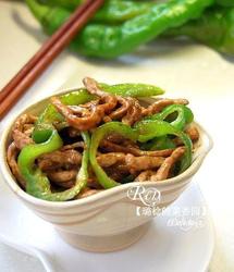 青椒炒肉丝