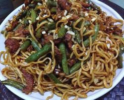 豆角焖面