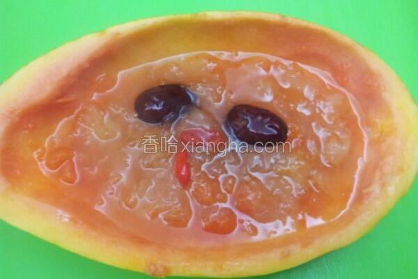 木瓜枸杞红枣