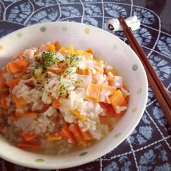 胡萝卜汤饭