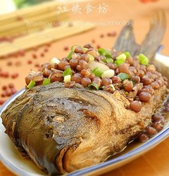 红小豆焖鲤鱼