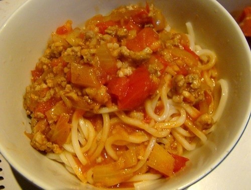 春饼和意大利面