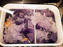 紫薯银耳糖水