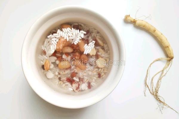 人参八宝粥 不上火的人参吃法