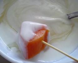 木瓜菠萝自制酸奶