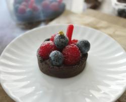 树莓巧克力塔Chocolate Tart with Raspberry