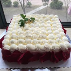 浪漫玫瑰蛋糕
