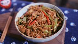 豆角焖面