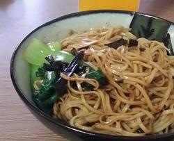 葱油油菜拌面