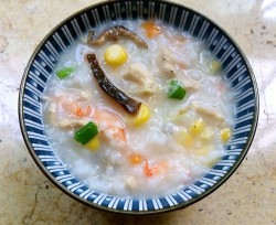 虾仁鸡肉粥