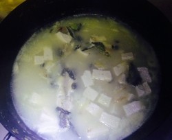 黄河野生蛤蚜豆腐汤
