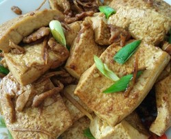 小炒豆腐