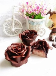 巧克力玫瑰芝士蛋糕