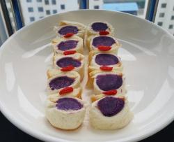 土司紫薯卷