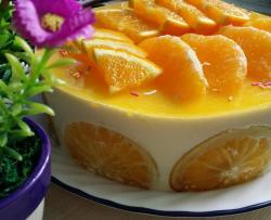 香橙慕斯蛋糕