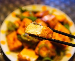 可能是最下饭的素菜——湘味青椒豆腐