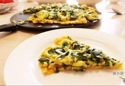 一道正宗的中式pizza
