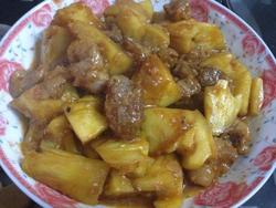 简易版菠萝咕咾肉^_