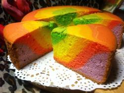 酸奶彩虹蛋糕