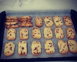 Cranberry cookie