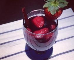 strawberry mulled wine 草莓热红酒
