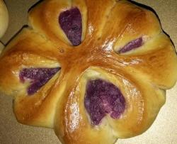 植物油版紫薯面包