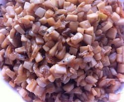 杏鲍菇炒小河虾