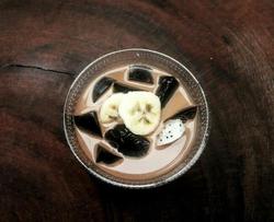 nutella 巧克力牛奶龟苓膏