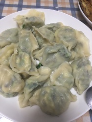 韭菜鸡蛋素馅水饺