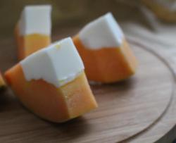 木瓜椰奶冻--三星品式多门冰箱美食分享