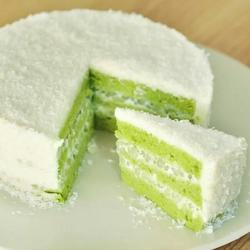 抹茶椰风蛋糕