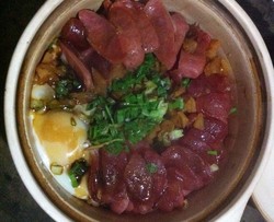 腊肠煲仔饭