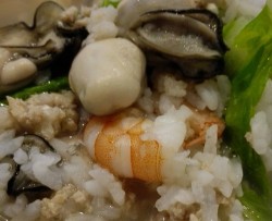 生蚝虾粥