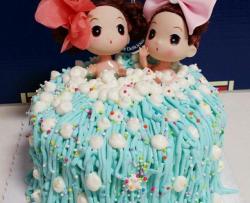 芭比娃娃生日蛋糕