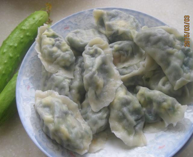 韭菜鲜虾饺子