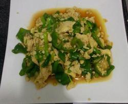 青椒炒蛋