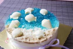 海洋酸奶冻芝士蛋糕