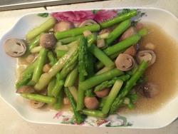 上汤干贝芦笋