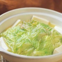 白菜豆腐汤