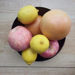 葡萄柚柠檬苹果